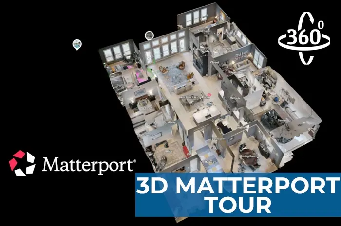Matterport 3D tour service example